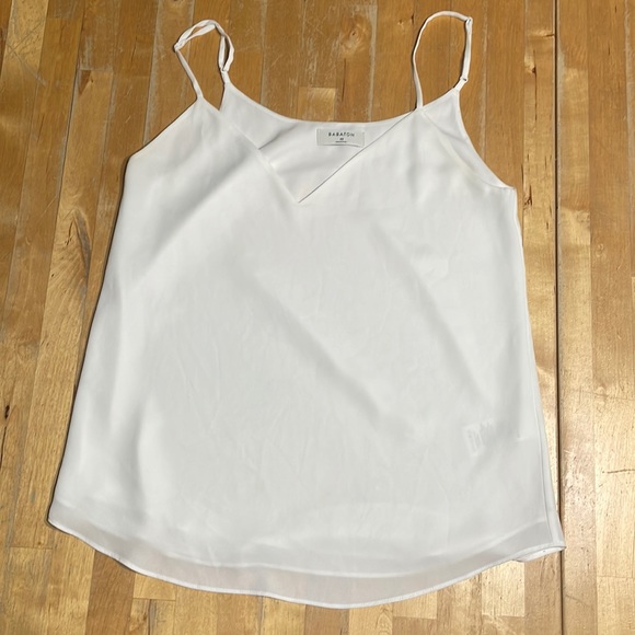 Babaton Tops - Aritzia babaton everly white camisole